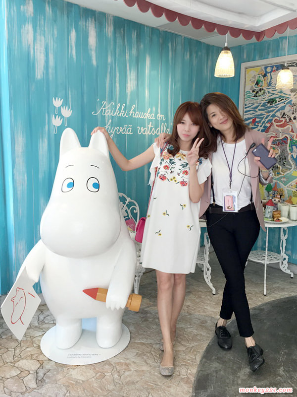 ★台北★嚕嚕米主題餐廳Moomin Cafe，全新開幕好可愛