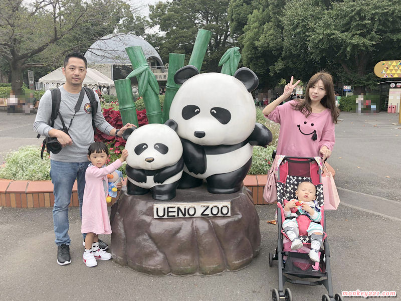 日本 雙寶東京迪士尼慶生行 Day3上野動物園 Day6利木津巴士 戰利品 乙葉猴的美麗世界