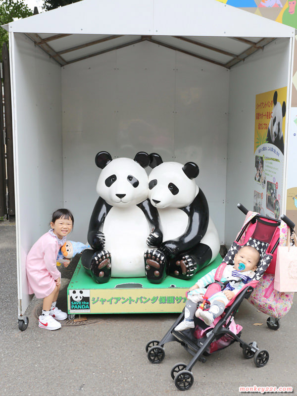 日本 雙寶東京迪士尼慶生行 Day3上野動物園 Day6利木津巴士 戰利品 乙葉猴的美麗世界