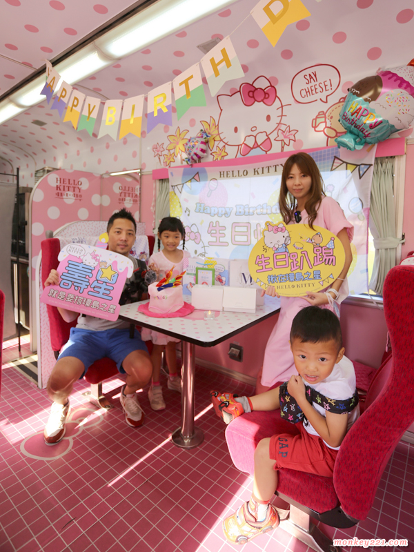 ★台南★Hello Kitty環島之星火車，超夢幻的Kitty列車慶生派對